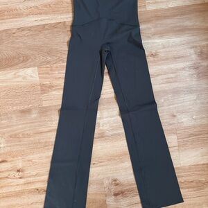 SPANX Booty Boost Flare Leggings XS Army Green Like New